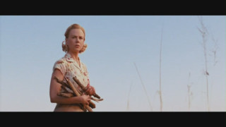 Woman dress holding snake looking - a snake free wallpaper