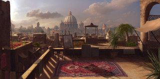 Large building dome red rug - a red rug free wallpaper