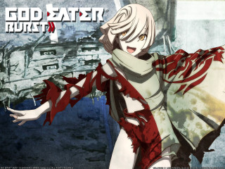 Anime whitehair redcape whiteshirt redscarf - a red cape free wallpaper