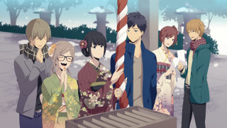 Group people street sign flag - a flag free wallpaper