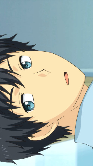 Closeup blackhair blueeyes smiling kyoto - open free wallpaper for mobile