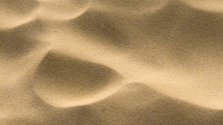 Sand dune small amount side - alberto burri free wallpaper