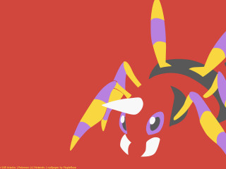 Pokemon cartoon red background yellow - tail free wallpaper