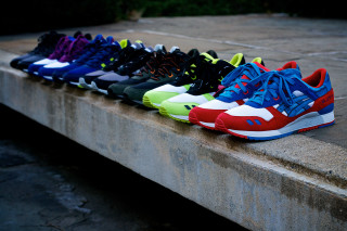 Colorful sneakers concrete bench black - dan smith free wallpaper