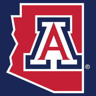 Arizona logo blue background red 2 - free sports wallpaper for tablet