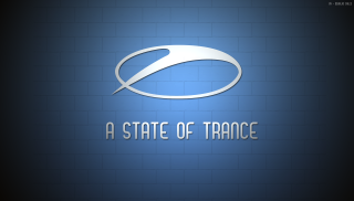 Trance logo blue background white - a white circle free wallpaper