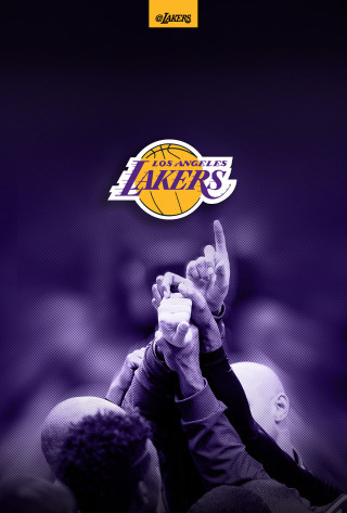 Lakers basketball poster fence halftone - evelyn abelson free wallpaper for mobile