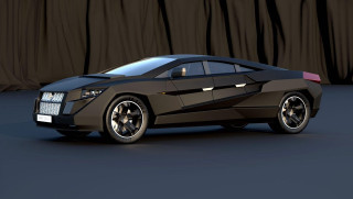 Black car studio curtain backdrop - a curtain behind free wallpaper