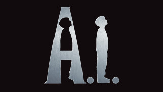 Man standing metal letter a - ex machina free wallpaper