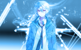 Man blue jacket hologram star - a blue jacket free wallpaper
