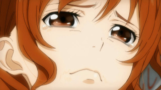 Red haired brown eyed sad - brown eye free wallpaper