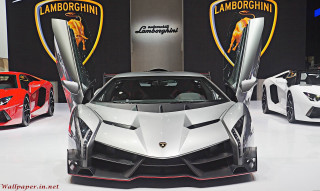 Lamb car showroom display logo - symmetrical feature free wallpaper