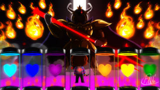 Fire sword bowser flames neon - a neon light free wallpaper