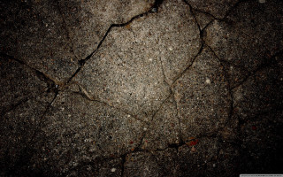 Cracked surface heart shaped hole - grunge free wallpaper for desktop