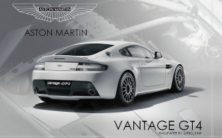 White car vantage martin vantage - a white car free wallpaper