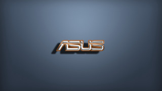 Asus logo blue background shadow - ray free wallpaper for desktop