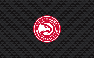 Atlanta hawks logo black background - mosaic free wallpaper for desktop