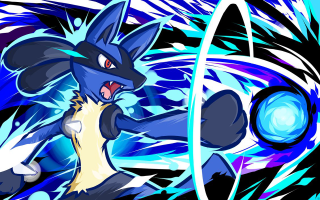 Cute pokemon big blue tail - energetic free wallpaper
