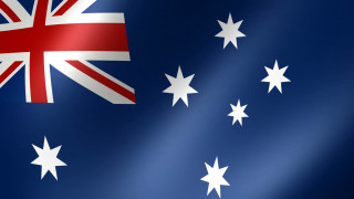 Flag stars blue background white - flag free wallpaper