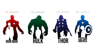 Avengers silhouettes hulk image png - marvel free wallpaper