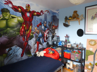 Bedroom avengers wall mural marvel - cedric seaut keos masons free wallpaper for desktop