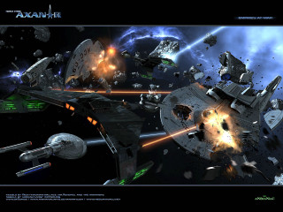 Star wars spaceship battle fire - fire and smoke free wallpaper