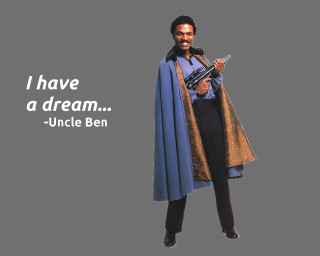 Man blue cape gun quote - war free wallpaper for desktop