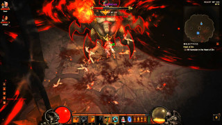 Demonic demon game red flame - demonic free wallpaper