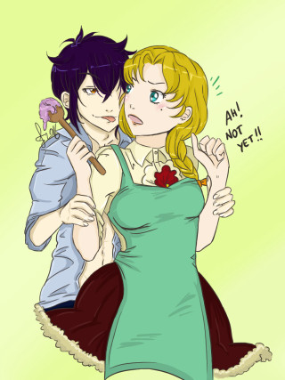 Couple hugging flower sign love - a flower free wallpaper for mobile