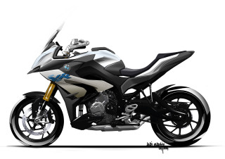 Black white motorcycle blue white - this picture free wallpaper for desktop