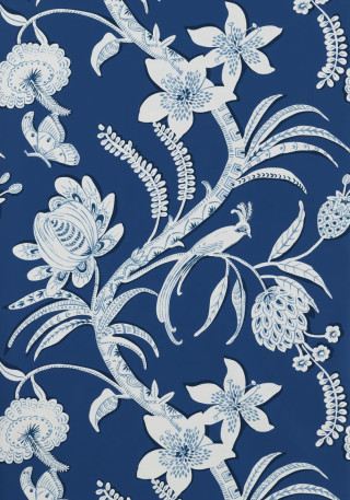 Blue white floral wallpaper white - floral wallpaper free wallpaper