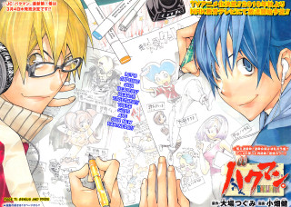 Anime magazine cover couple camera - color page free wallpaper