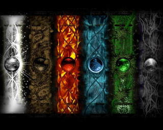 Arcane giant gears magic circle - a black line free wallpaper