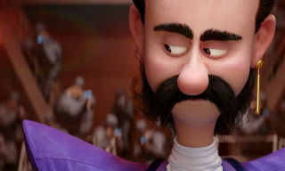 Mustache purple jacket blackhair indoor - cristache gheorghiu free wallpaper