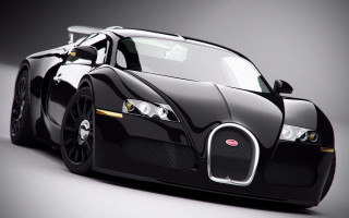 Black bugatti luxury digital rendering 3 - a black bugatti car free wallpaper