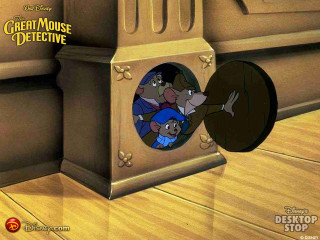 Cartoon mouse hole wall caption - matte drawing free wallpaper for desktop