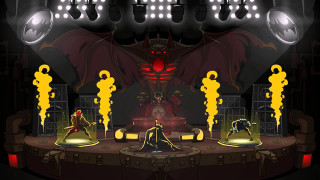 Stage yellow lights red demon - the stage free wallpaper