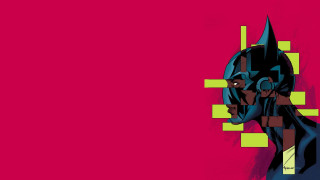 Batman pink background yellow squares - a batman free wallpaper