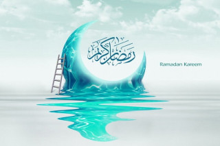 Ladder water crescent sky above - abdullah gërguri free wallpaper