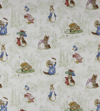 Rabbits pattern wallpaper bunnies design - a wallpaper free wallpaper