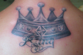 Crown tattoo name back shoulder - a name free wallpaper