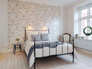 Bedroom window wreath bed arts - the bed free wallpaper