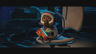 Monkey sitting chair book remote - its hand free wallpaper