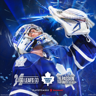 Hockey player blue uniform maple - derek chittock free wallpaper for tablet