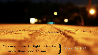 Street quote fight battle win - a battle free wallpaper