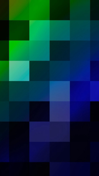 Blue green background squares diagonal - square free wallpaper for mobile