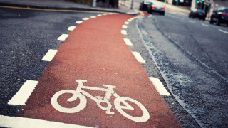 Bike lane street cars parked - eric deschamps free wallpaper