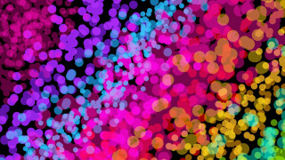 Colorful background circles dots variety - particle free wallpaper