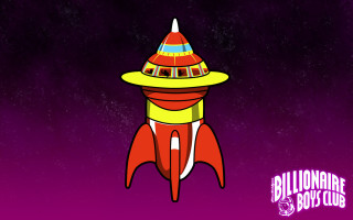 Rocket ship hat cartoon purple - top of its free wallpaper for desktop
