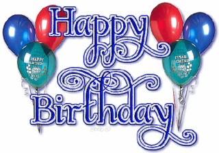 Happy birthday card balloons blue 2 - a happy birthday message free wallpaper